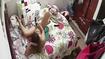 Nasty Daughter's Secret Caught on Cam ✨ Masturbating and Making Nudes for BF