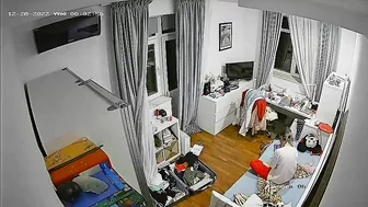 Brother Plants Hidden Cam to Watch Slutty Sister Finger Her Juicy Pussy