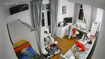 Brother Plants Hidden Cam to Watch Slutty Sister Finger Her Juicy Pussy