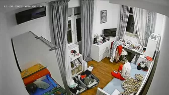 Brother Plants Hidden Cam to Watch Slutty Sister Finger Her Juicy Pussy