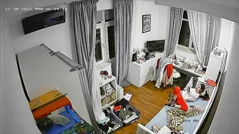 Brother Plants Hidden Cam to Watch Slutty Sister Finger Her Juicy Pussy