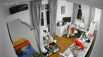 Brother Plants Hidden Cam to Watch Slutty Sister Finger Her Juicy Pussy