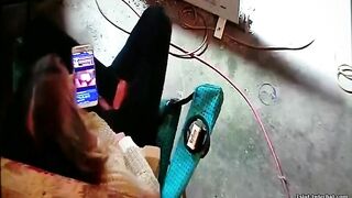 Wife Caught Masturbating to Lesbian Porn Again, Dripping Wet and Cumming Hard
