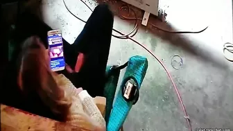 Wife Caught Masturbating to Lesbian Porn Again, Dripping Wet and Cumming Hard