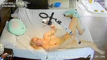 Son's Hidden Cam Catches Nasty Mommy Masturbating After Shower