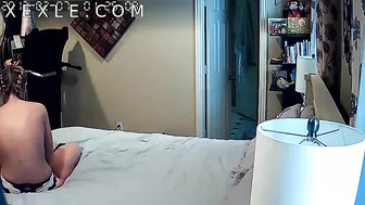 Stepdad's Hidden Cam Captures Stepdaughter's Intense Solo Climax - HCM Porn