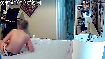 Stepdad's Hidden Cam Captures Stepdaughter's Intense Solo Climax - HCM Porn