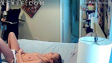 Stepdad's Hidden Cam Captures Stepdaughter's Intense Solo Climax - HCM Porn