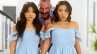 Taboo XXX  ☆ Obsessed Stepdad’s Twisted Plan, Fucking Twin-Like Stepdaughters