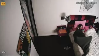 Peeping Stepdad Watches Stepdaughter Masturbate to Porn on Hidden Cam