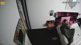 Peeping Stepdad Watches Stepdaughter Masturbate to Porn on Hidden Cam