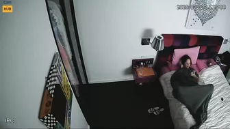 Peeping Stepdad Watches Stepdaughter Masturbate to Porn on Hidden Cam