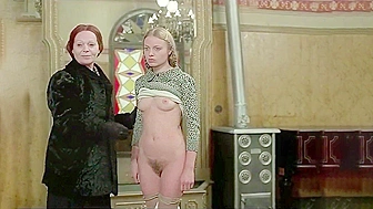 Kinky Mother Remove Her Gentle Daughters Clothes For Men To Inspect