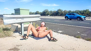 Public Nudity ☆ Slut Wife Flaunts Her Assets for a Wild Outdoor Thrill