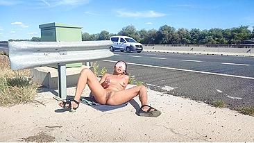 Public Nudity ☆ Slut Wife Flaunts Her Assets for a Wild Outdoor Thrill