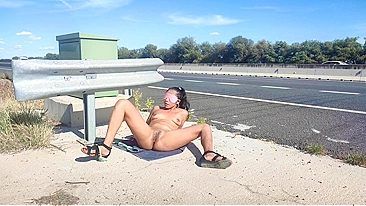 Public Nudity ☆ Slut Wife Flaunts Her Assets for a Wild Outdoor Thrill