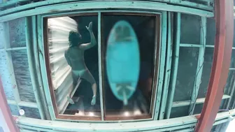 Caught My Bali Bungalow Neighbor Touching Herself Through Glass Floor