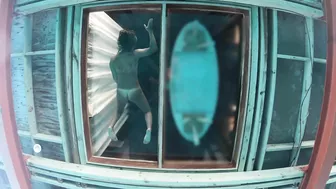 Caught My Bali Bungalow Neighbor Touching Herself Through Glass Floor