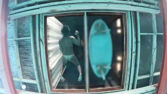 Caught My Bali Bungalow Neighbor Touching Herself Through Glass Floor