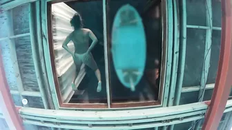 Caught My Bali Bungalow Neighbor Touching Herself Through Glass Floor