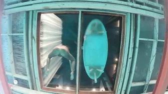 Caught My Bali Bungalow Neighbor Touching Herself Through Glass Floor