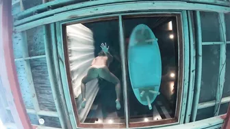 Caught My Bali Bungalow Neighbor Touching Herself Through Glass Floor