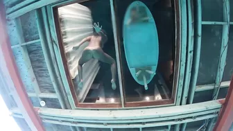 Caught My Bali Bungalow Neighbor Touching Herself Through Glass Floor