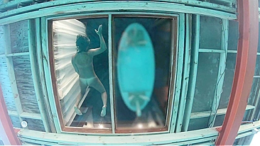 Caught My Bali Bungalow Neighbor Touching Herself Through Glass Floor