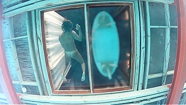 Caught My Bali Bungalow Neighbor Touching Herself Through Glass Floor