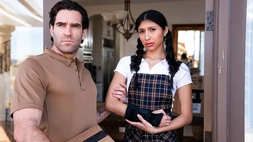 Daddy’s Dead & She’s Horny – Stepdad Confesses Murder Her Father & She Repays Him with Sex!