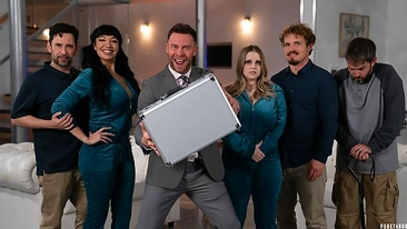 Naked Game Show Finalists Compete to Make Partners Cum in Shocking Twist