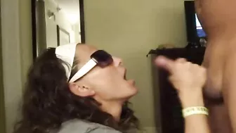 Horny MILF Swallows Son's Load to Silence Him After Flirting With Neighbor