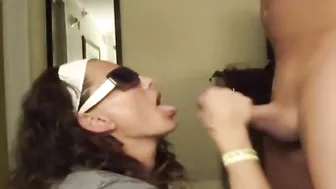 Horny MILF Swallows Son's Load to Silence Him After Flirting With Neighbor