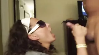 Horny MILF Swallows Son's Load to Silence Him After Flirting With Neighbor