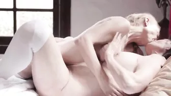 Taboo Lesbian Seduction - Elderly Woman Tempts Chaste Nun MILF