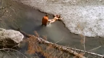 Lost Tourist in the Mountains Gets Caught and Ravaged by a Horny, Cunt-starved Hillbilly