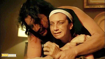 Wild West Men with Big Guns Rape Nun Missionary, Pass Her Around