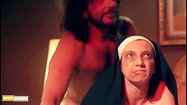 Wild West Men with Big Guns Rape Nun Missionary, Pass Her Around