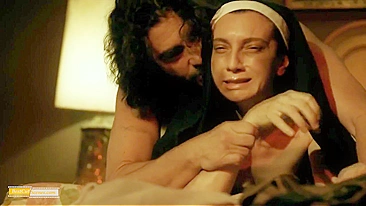 Wild West Men with Big Guns Rape Nun Missionary, Pass Her Around