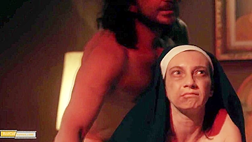 Wild West Men with Big Guns Rape Nun Missionary, Pass Her Around