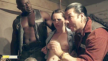 Wild West Dudes with Big Guns Rape Missionary Nun, Pass Her Around