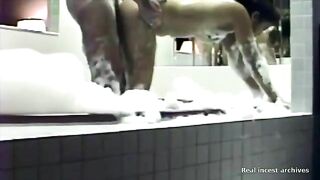 Wicked Daughter's Bathroom Sex Romp While Mom is Away Shopping