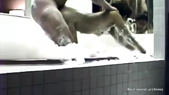 Wicked Daughter's Bathroom Sex Romp While Mom is Away Shopping