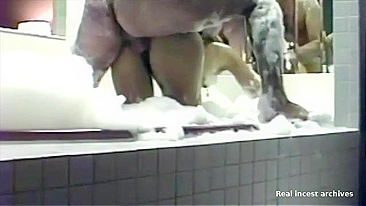 Wicked Daughter's Bathroom Sex Romp While Mom is Away Shopping