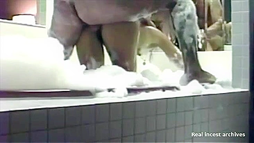 Wicked Daughter's Bathroom Sex Romp While Mom is Away Shopping