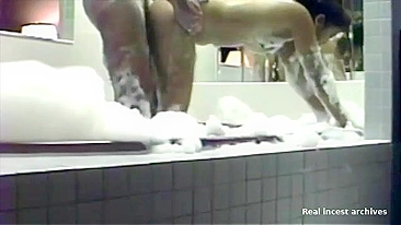Wicked Daughter's Bathroom Sex Romp While Mom is Away Shopping