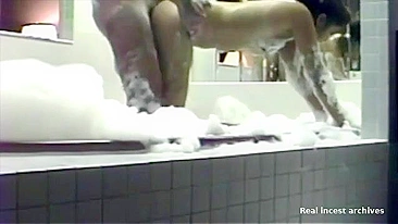 Wicked Daughter's Bathroom Sex Romp While Mom is Away Shopping