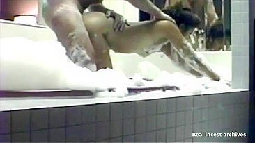 Wicked Daughter's Bathroom Sex Romp While Mom is Away Shopping