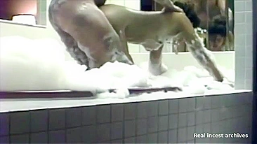 Wicked Daughter's Bathroom Sex Romp While Mom is Away Shopping