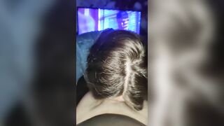 Incest & Unbridled Debauchery - Slutty Sister Blows Her Brother Hard